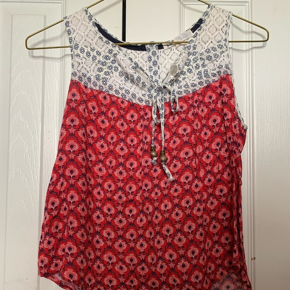 Jolt Tops - Red, White, & Blue Tank Top